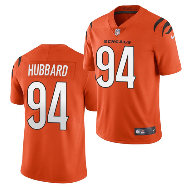 Youth Cincinnati Bengals #94 Sam Hubbard New Orange NFL Vapor Untouchable Limited Stitched Jersey